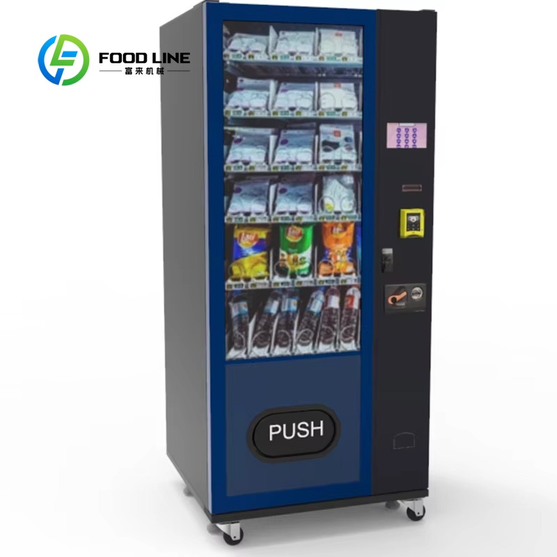 Food Snacks Business Ideas - Máquina expendedora combinada de alimentos y