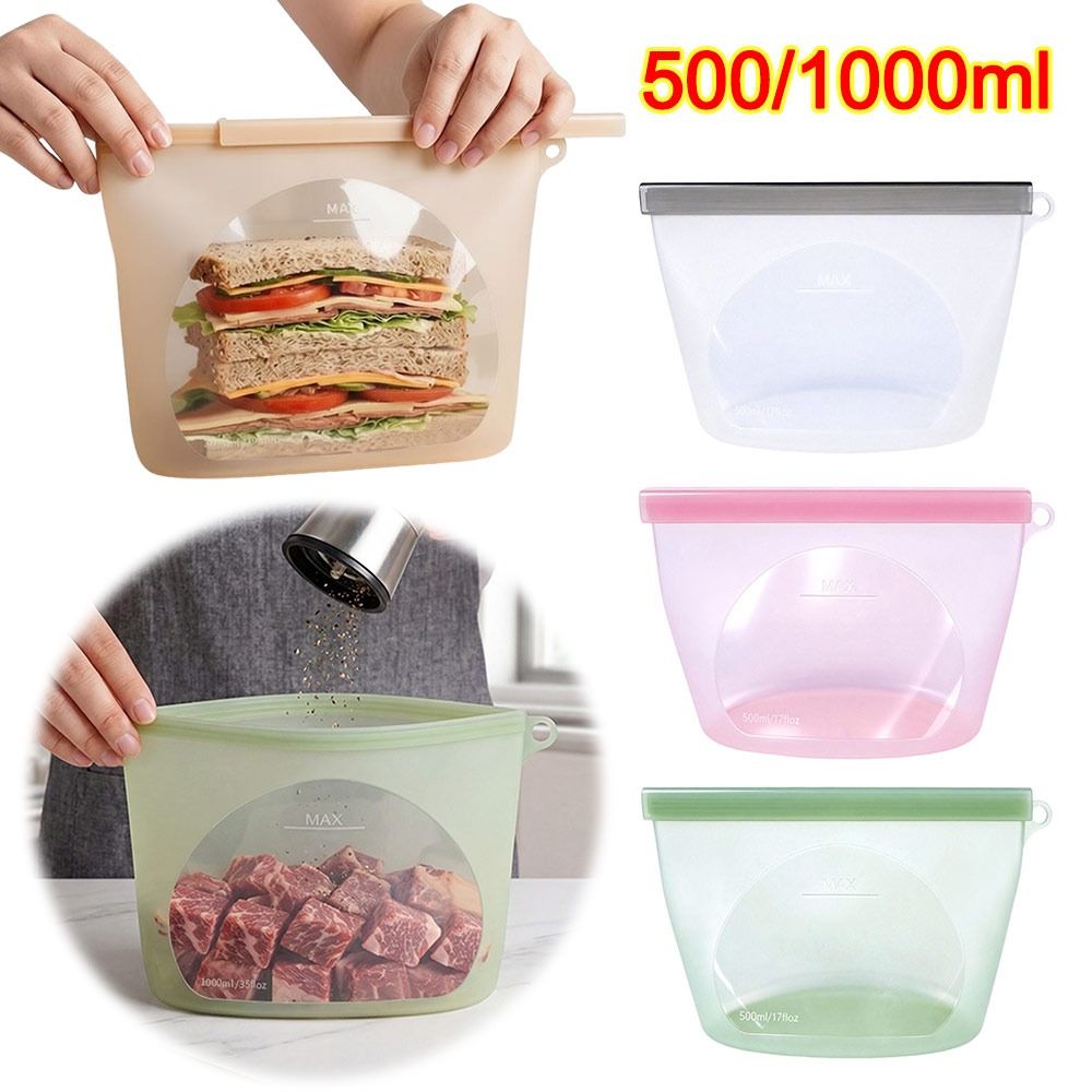 Food Z - Bolsa de Silicona para Conservación de