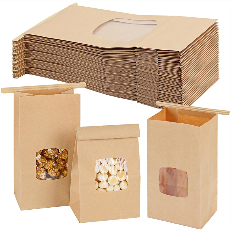 Food Snacks For Christmas - Bolsas de panadería de 10 Uds.,