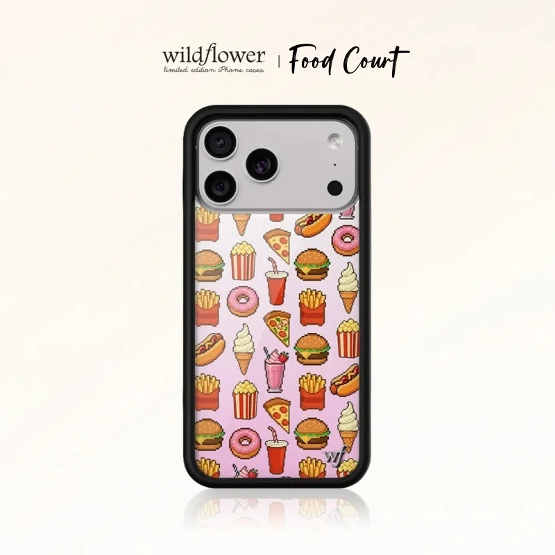 Food E Snacks - Funda para Teléfono Wildflower Luxury Food