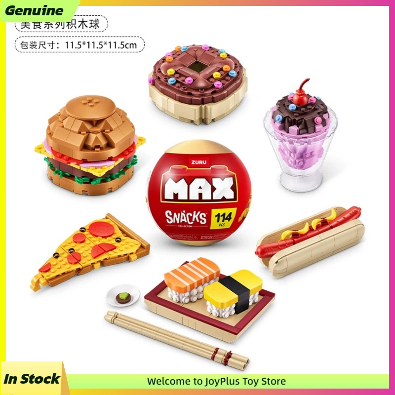 Food Snacks Items - ZURU MAX Snacks Blind Box, Bloques