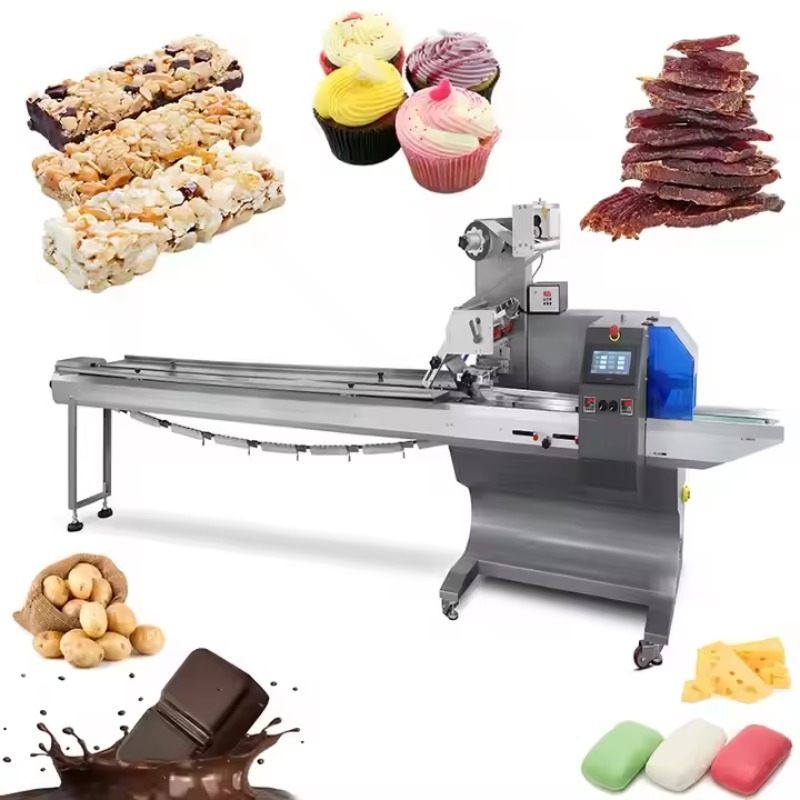 Food With Snacks - Máquina Automática de Empaquetado Tipo Almohada