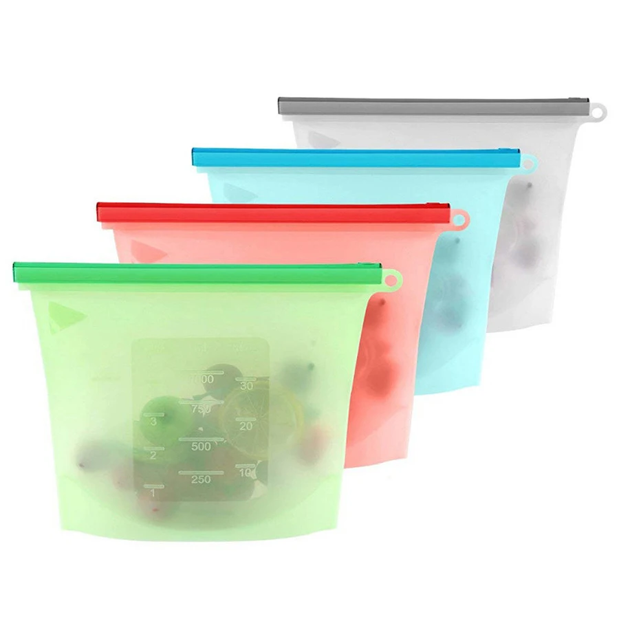 Food Z - Bolsa de Almacenamiento de Alimentos Reutilizable