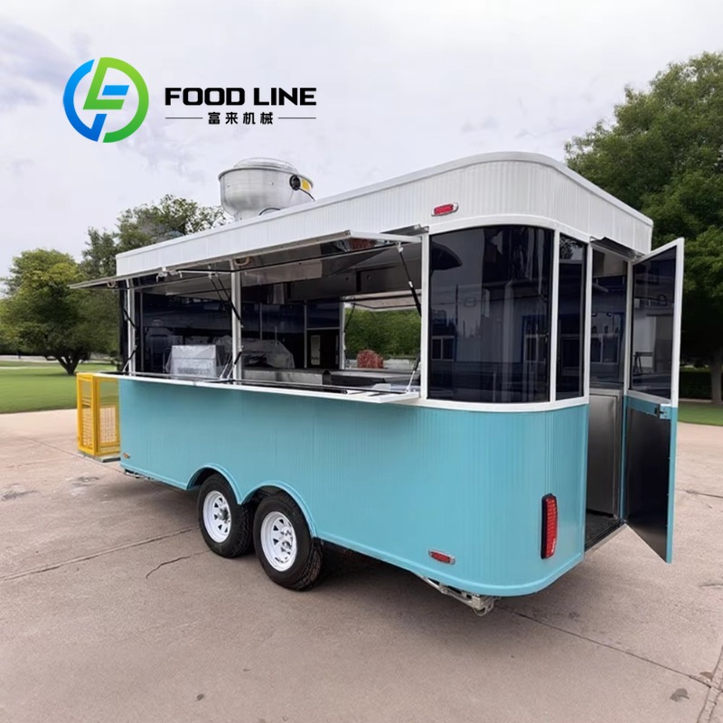 Food Snacks Easy - Camión de comida móvil premium personalizado