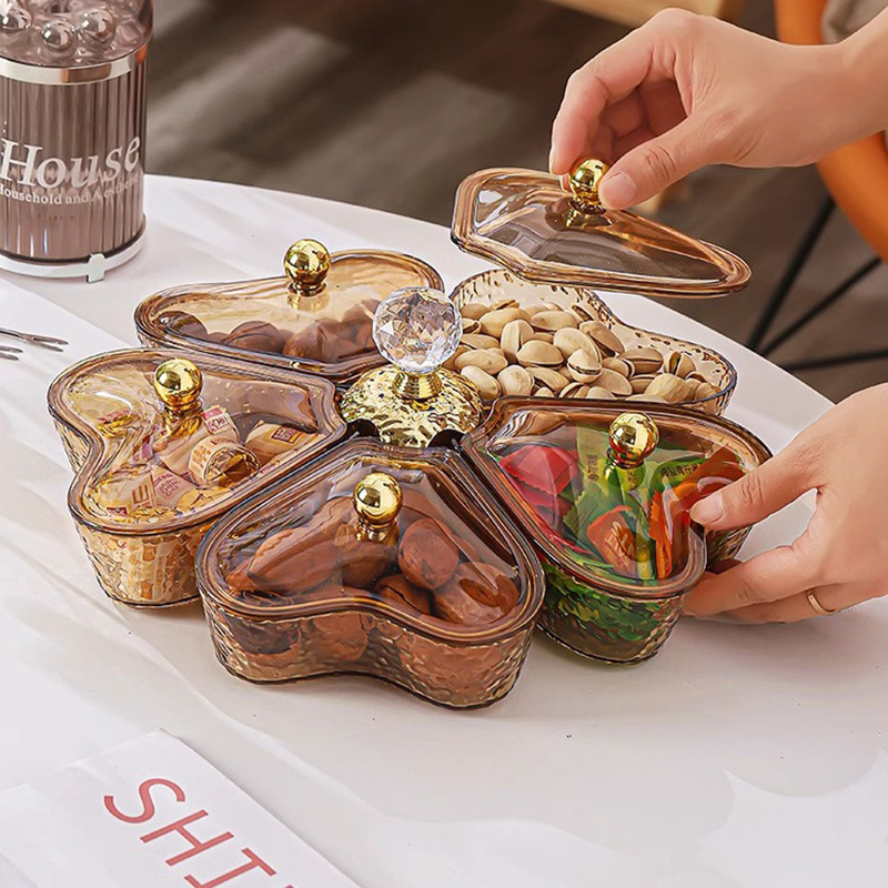 Food Snacks Items - Nueva bandeja de frutas giratoria ligera