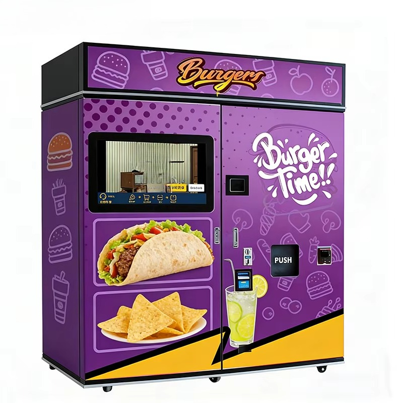 Food With Snacks - Máquina Expendedora de Comida Rápida Personalizada