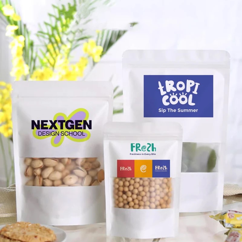 50 Bolsas de Papel Kraft con V - Food Snacks For Christmas reseña y precio