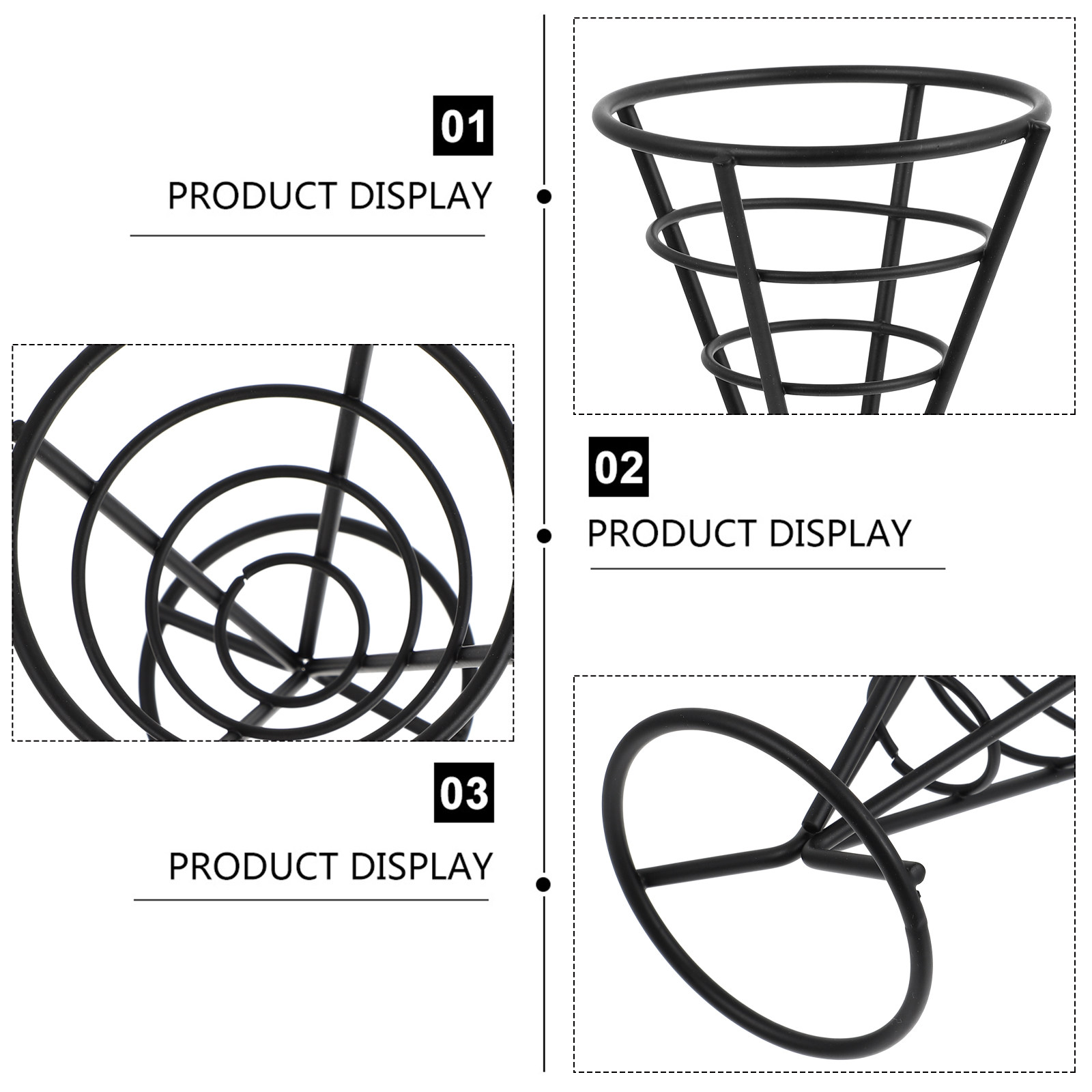1 unidad de soporte cónico de  - Food Snacks Easy reseña y precio