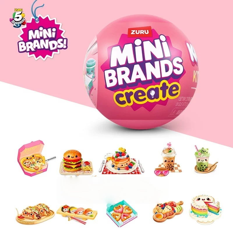 Zuru Mini Brands Create Disney - Food Snacks Items reseña y precio