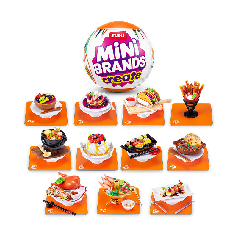 Zuru Mini Brands Create Disney - Food Snacks Items reseña y precio