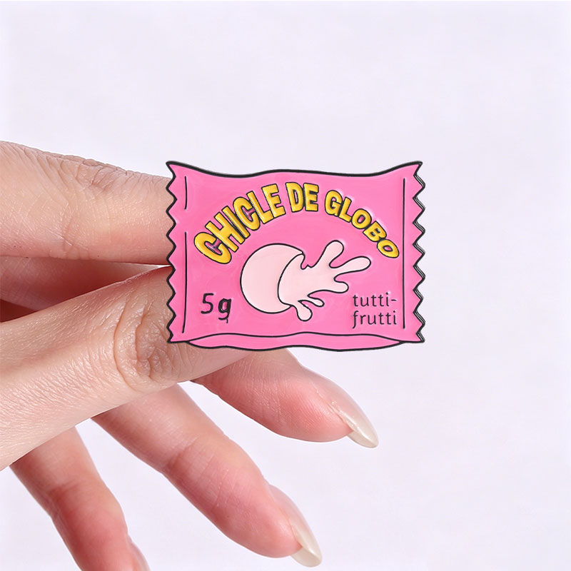 Pin Esmaltado de Chicle de Glo - Food Snacks In Spanish reseña y precio