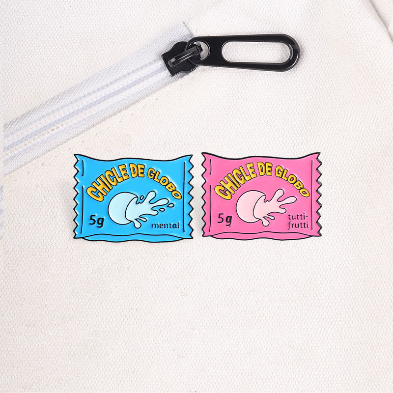 Broche de doble diseño con dis - Food Snacks In Spanish reseña y precio