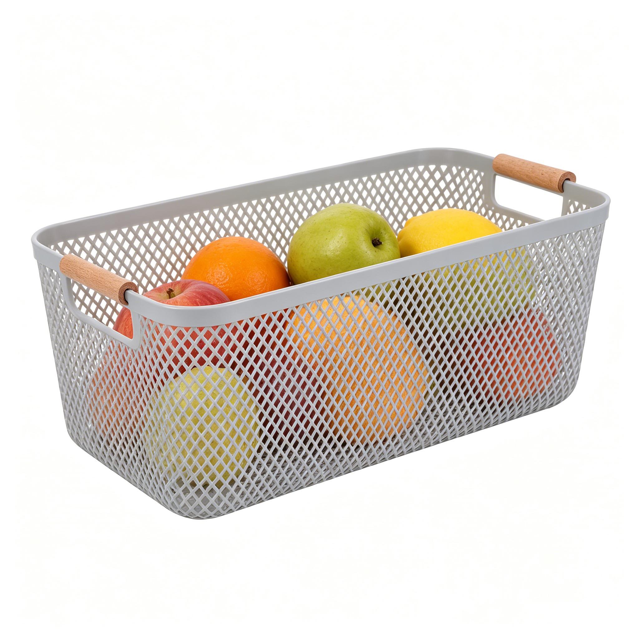 Cesta de malla para almacenami - Snacks Food Hamper Basket reseña y precio