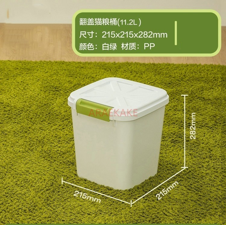 Cubo de comida para gatos, alm - Dry Food Snacks reseña y precio