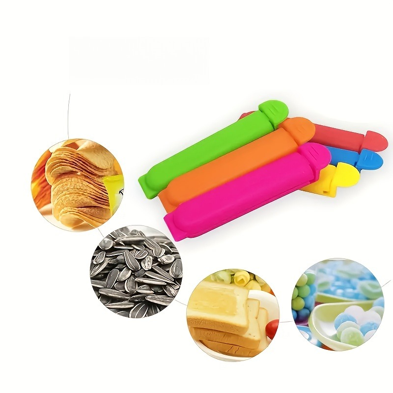 30 clips multicolores para sel - Dry Food Snacks reseña y precio