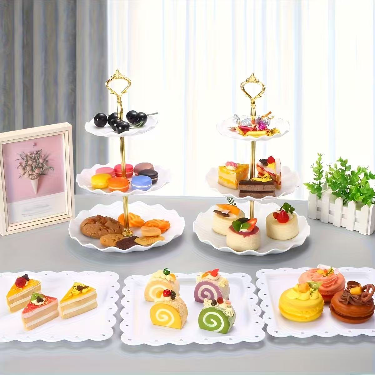 Juego de bandejas decorativas  - Food Snacks Easy reseña y precio