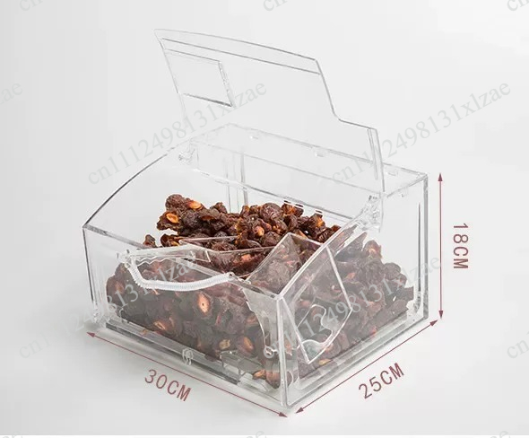Caja de Exhibición de Plástico - Dry Food Snacks reseña y precio