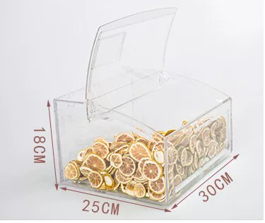 Caja de Exhibición de Plástico - Dry Food Snacks reseña y precio