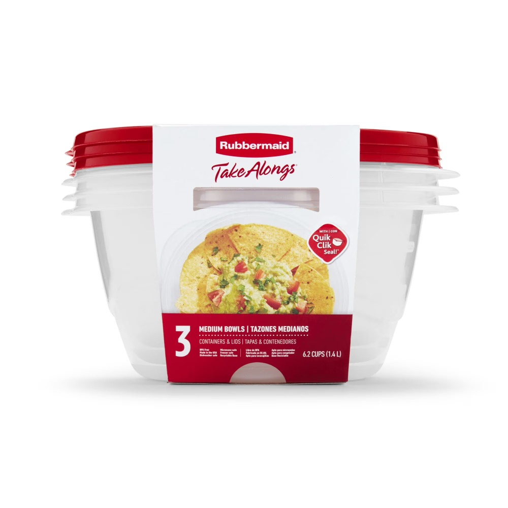 Recipientes Redondos Grandes p - Dry Food Snacks reseña y precio