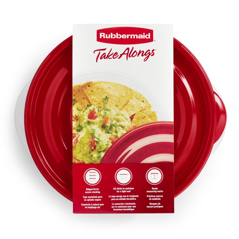 Recipientes Redondos Grandes p - Dry Food Snacks reseña y precio