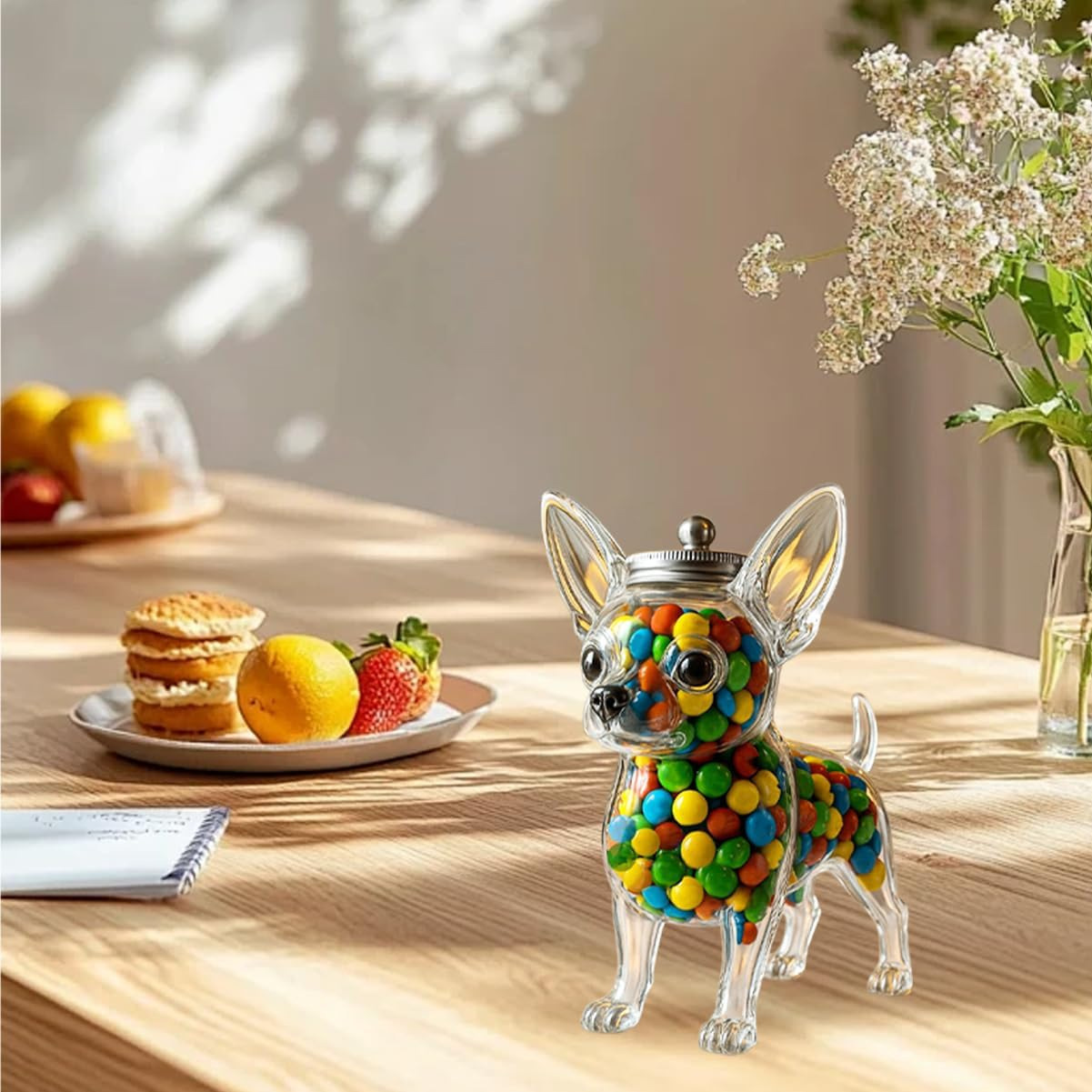 Contenedor con forma de Chihua - Food Snacks For Christmas reseña y precio
