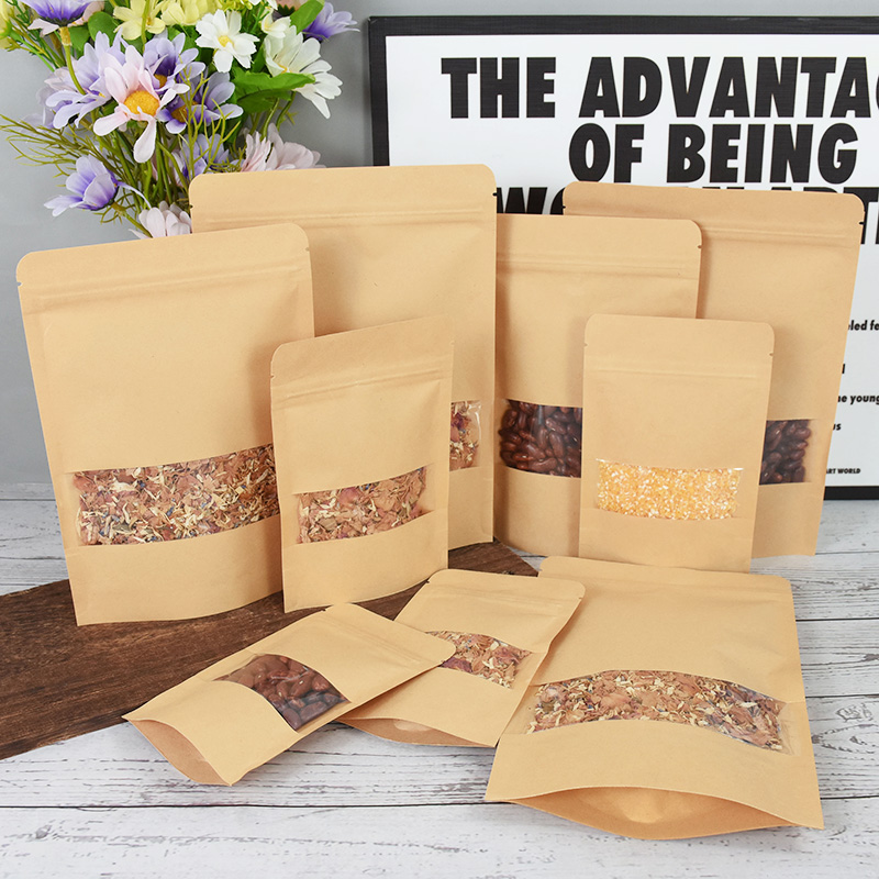 Bolsas de papel Kraft con cier - Food Snacks For Christmas reseña y precio