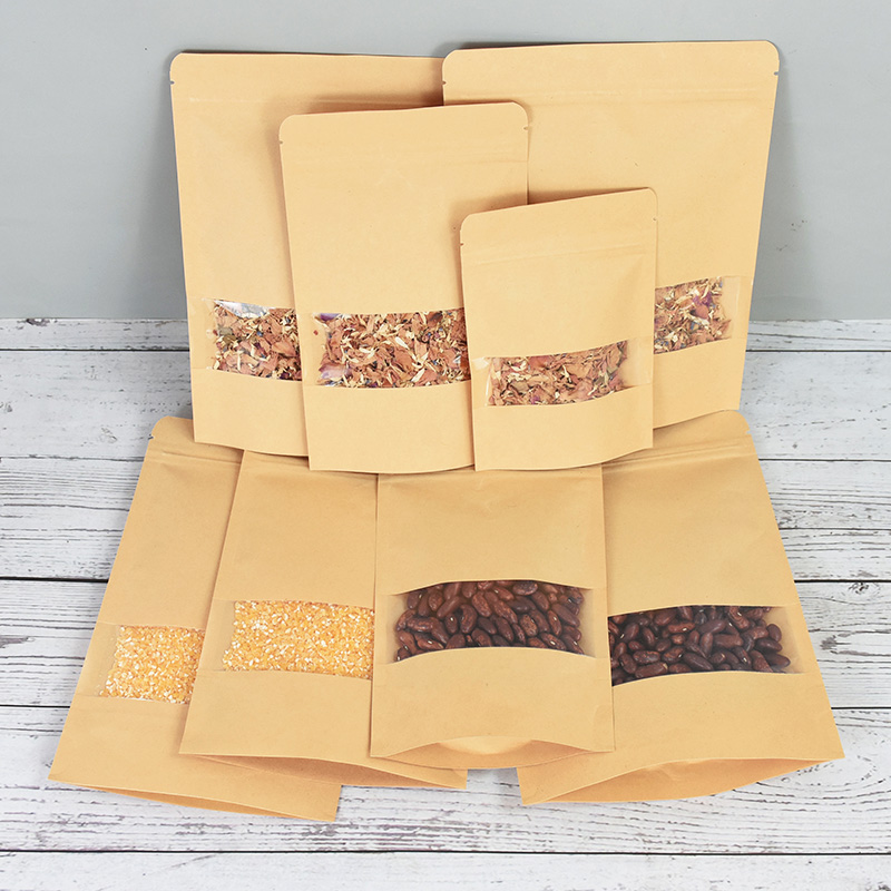 Bolsas de papel Kraft con cier - Food Snacks For Christmas reseña y precio