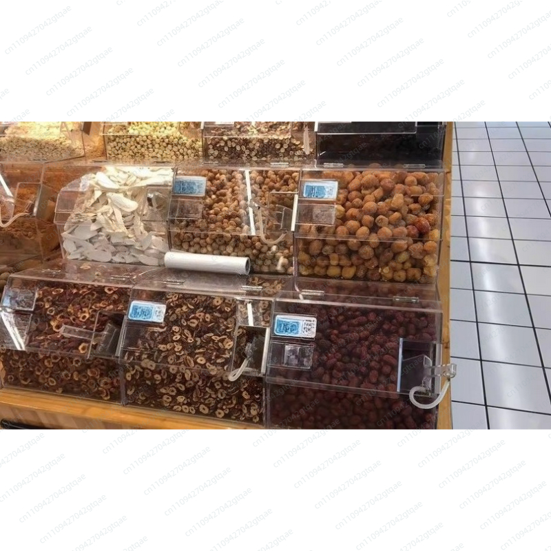 Caja de Plástico Transparente  - Dry Food Snacks reseña y precio