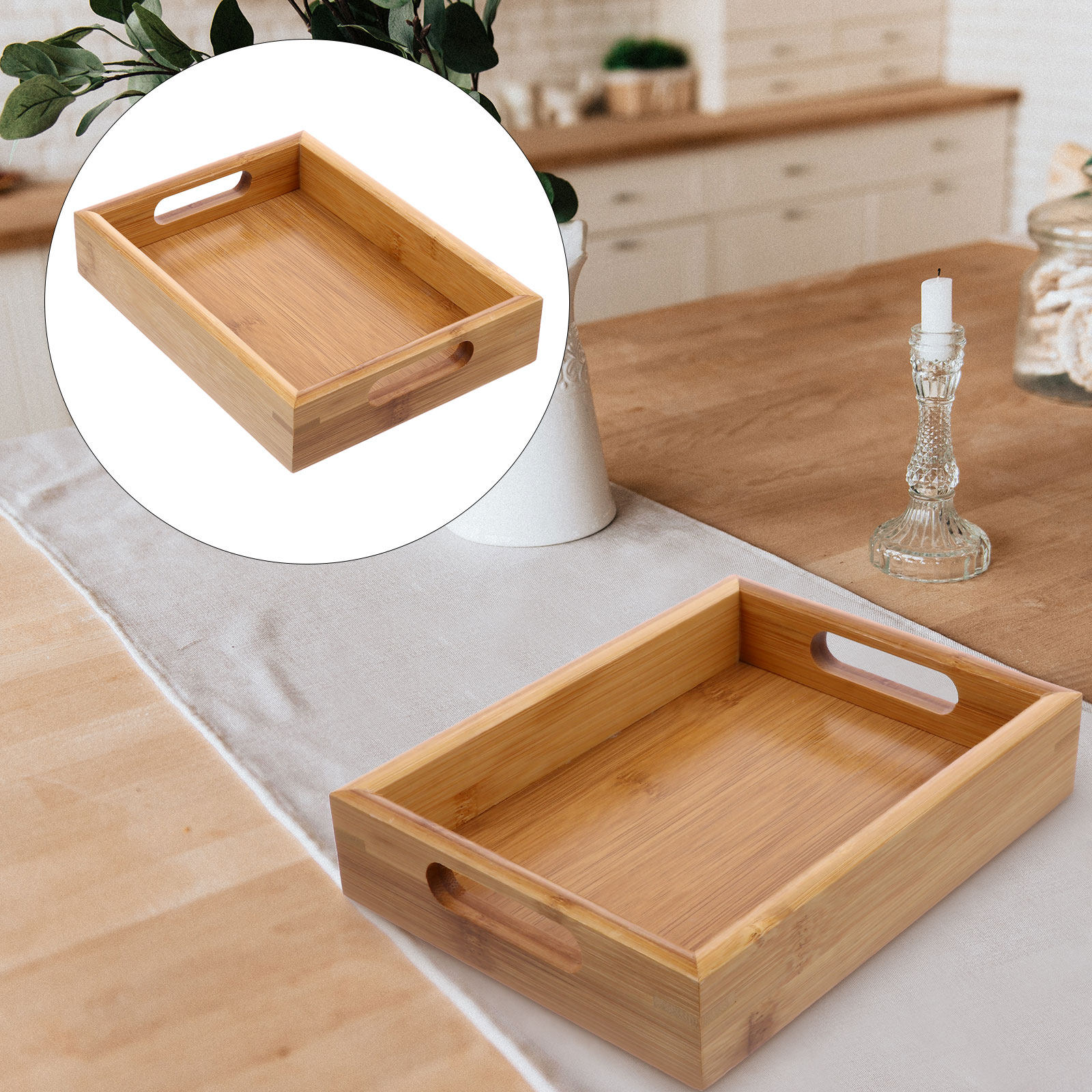 Bandeja rectangular portátil d - Food Snacks Easy reseña y precio