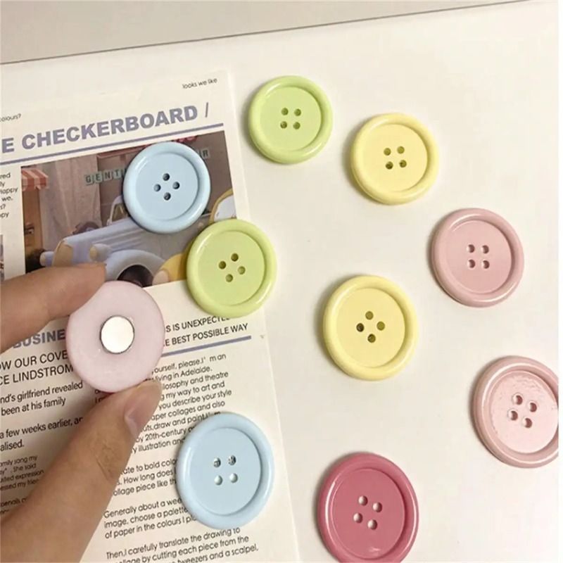 6 imanes de nevera con botones - Candy Sour Strip reseña y precio
