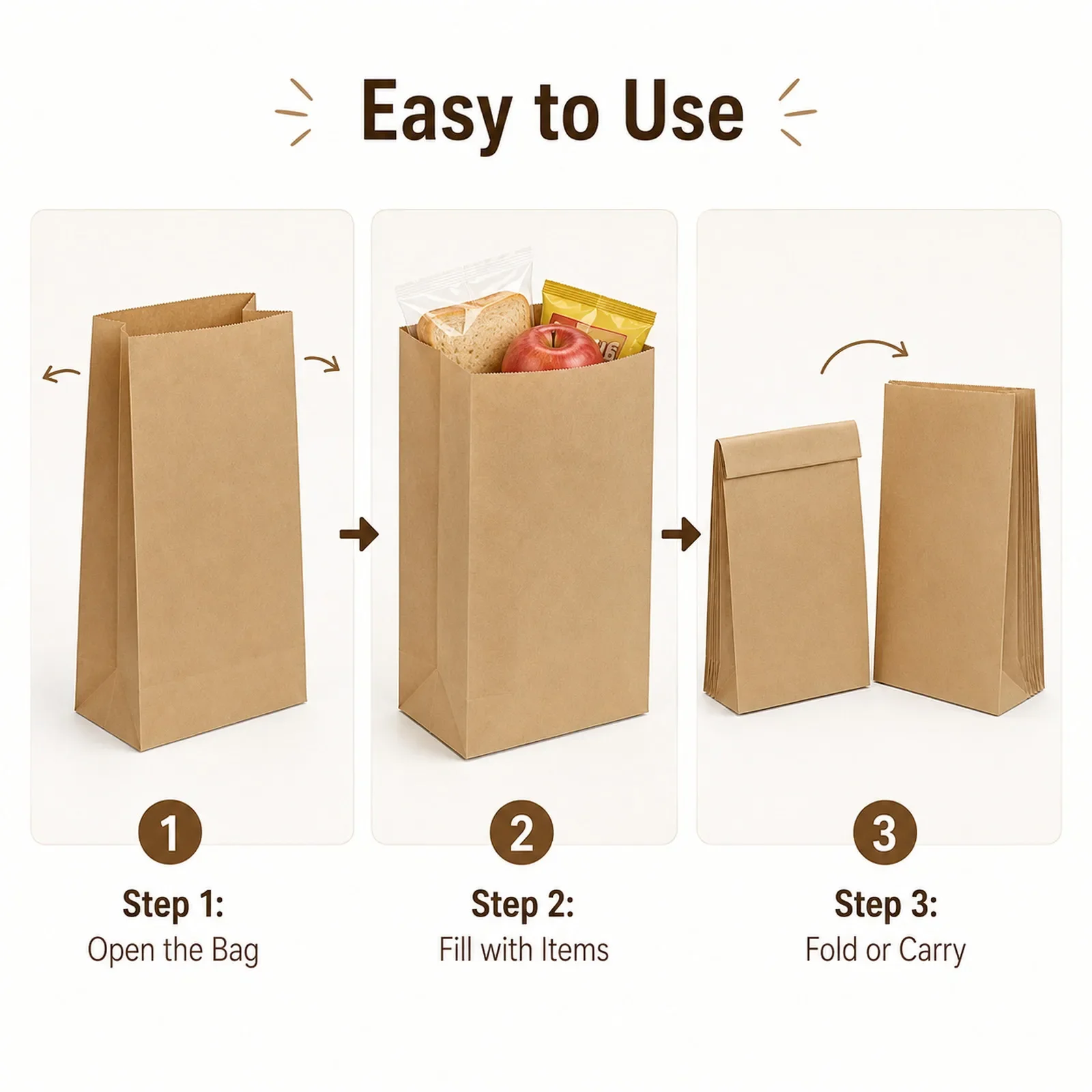 10-30 Bolsas Pequeñas de Papel - Food Snacks For Christmas reseña y precio