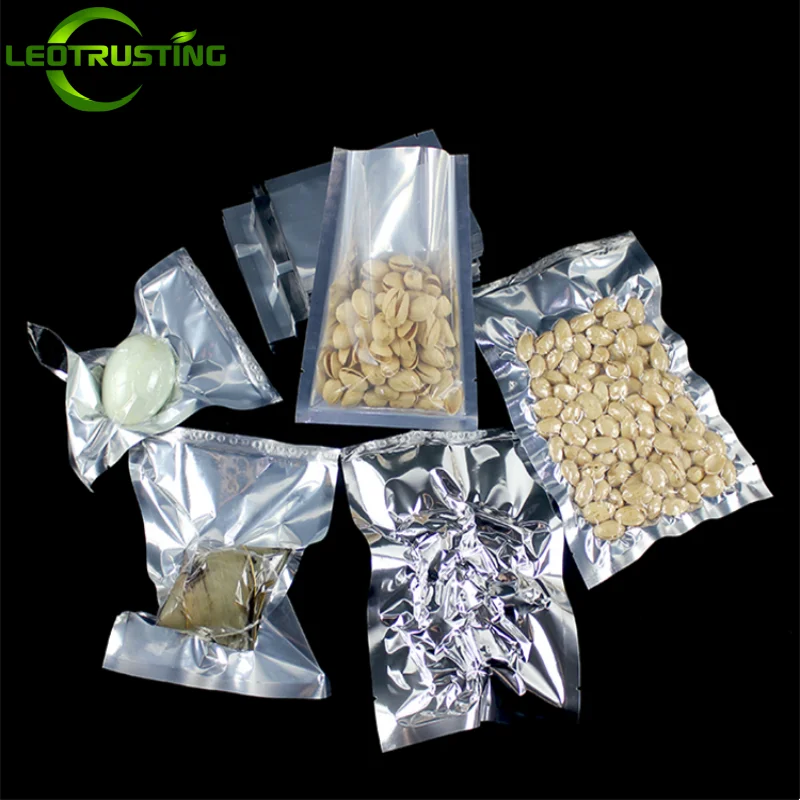 Paquete de 100 bolsas planas p - Dry Food Snacks reseña y precio