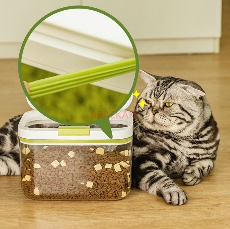 Cubo de almacenamiento de comi - Dry Food Snacks reseña y precio